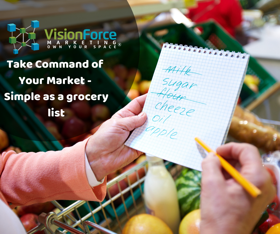 Take Command of Your Market - Simple as a grocery list