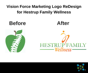 rebranding example vision force marketing portfolio image