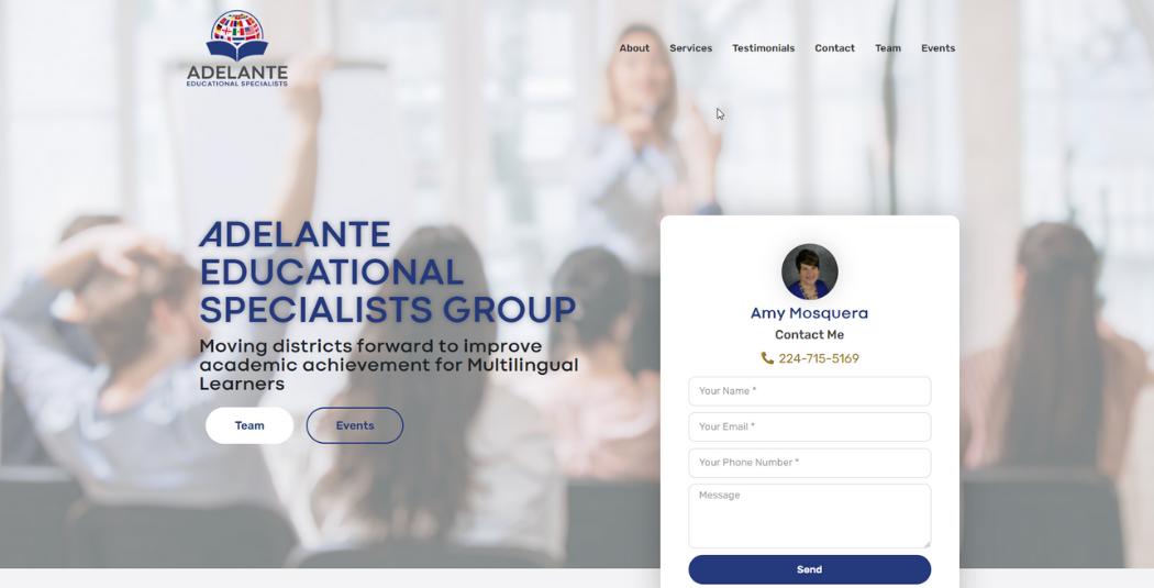 Adelante Education Websites