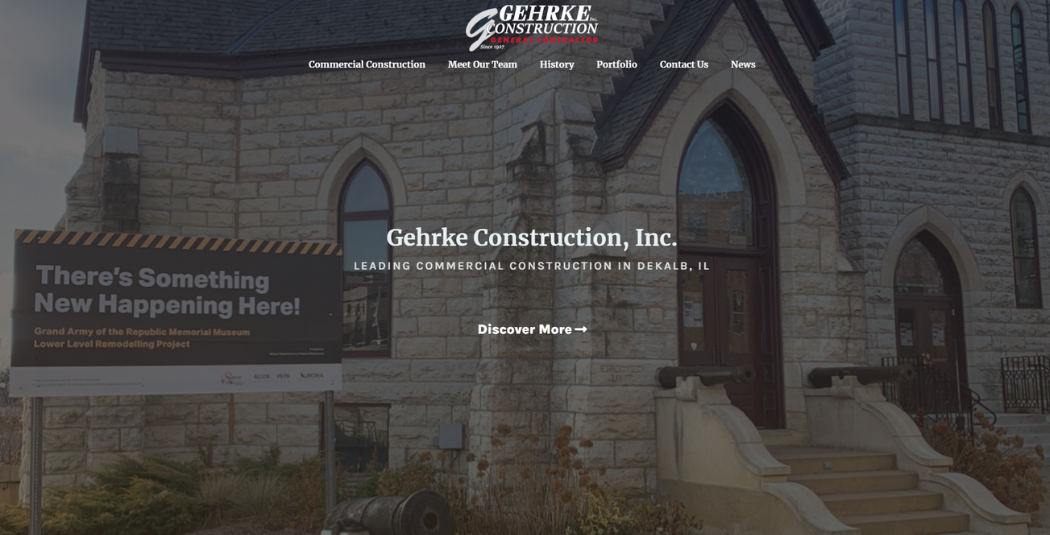 Gehrke Construction Websites