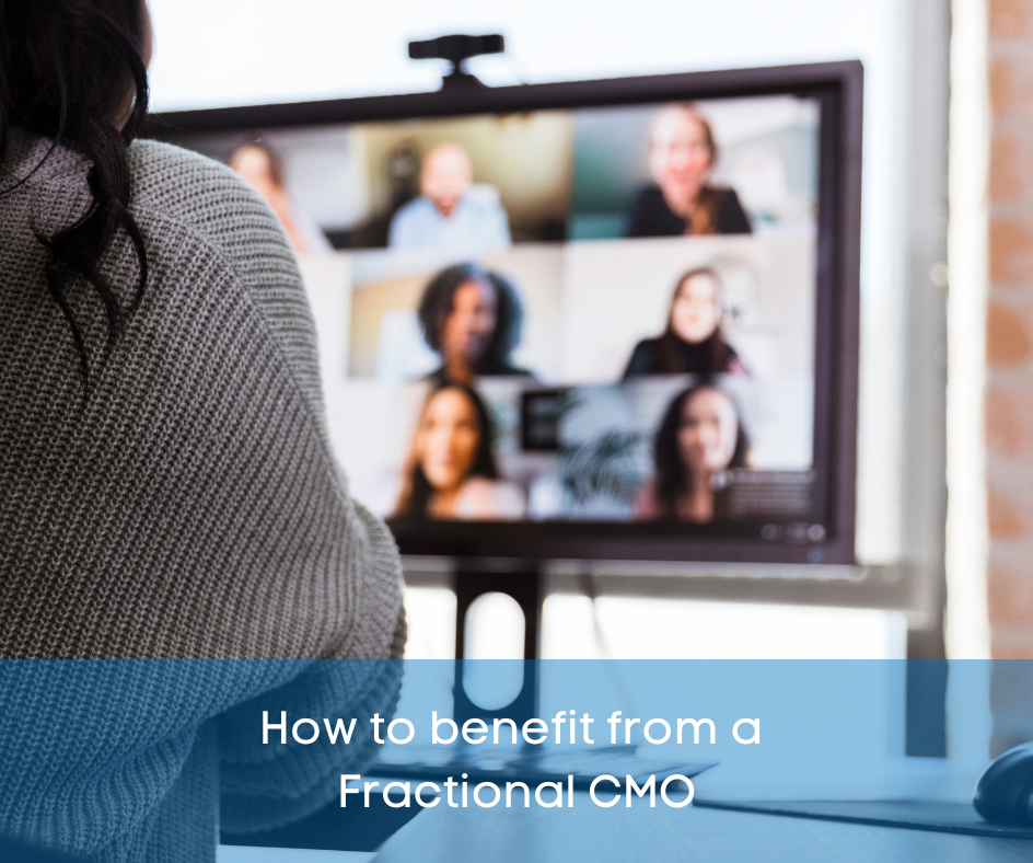How to benefit from a Fractional CMO blog image