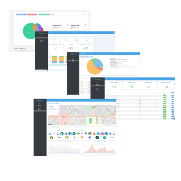 Image Vision Force Marketing Proof OF Performance SEO Dashboard